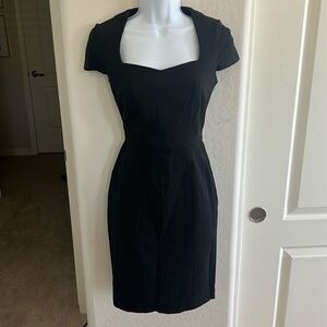 Banana Republic Cap Sleeve Black Dress. Size 2.